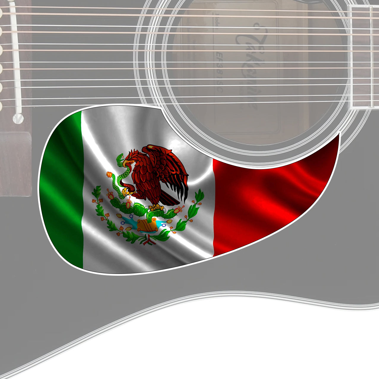 Mexican Flag Pickguard