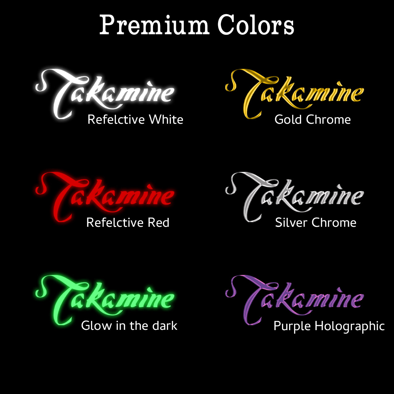 Takamine Decal