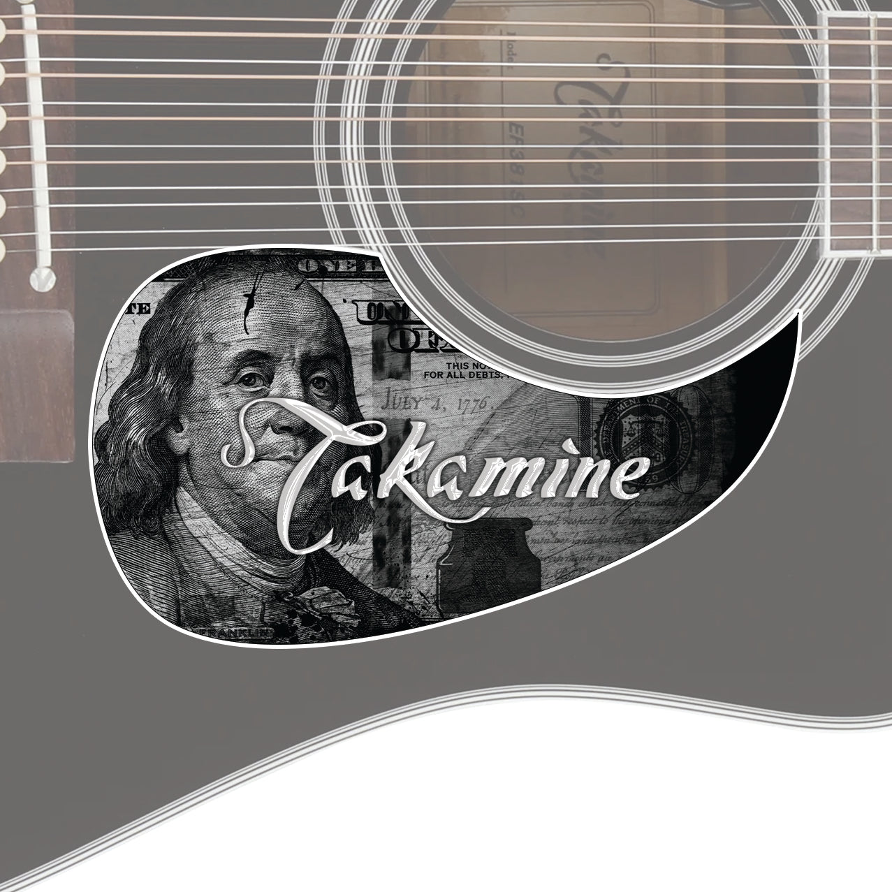 Benjamin Franklin Pickguard