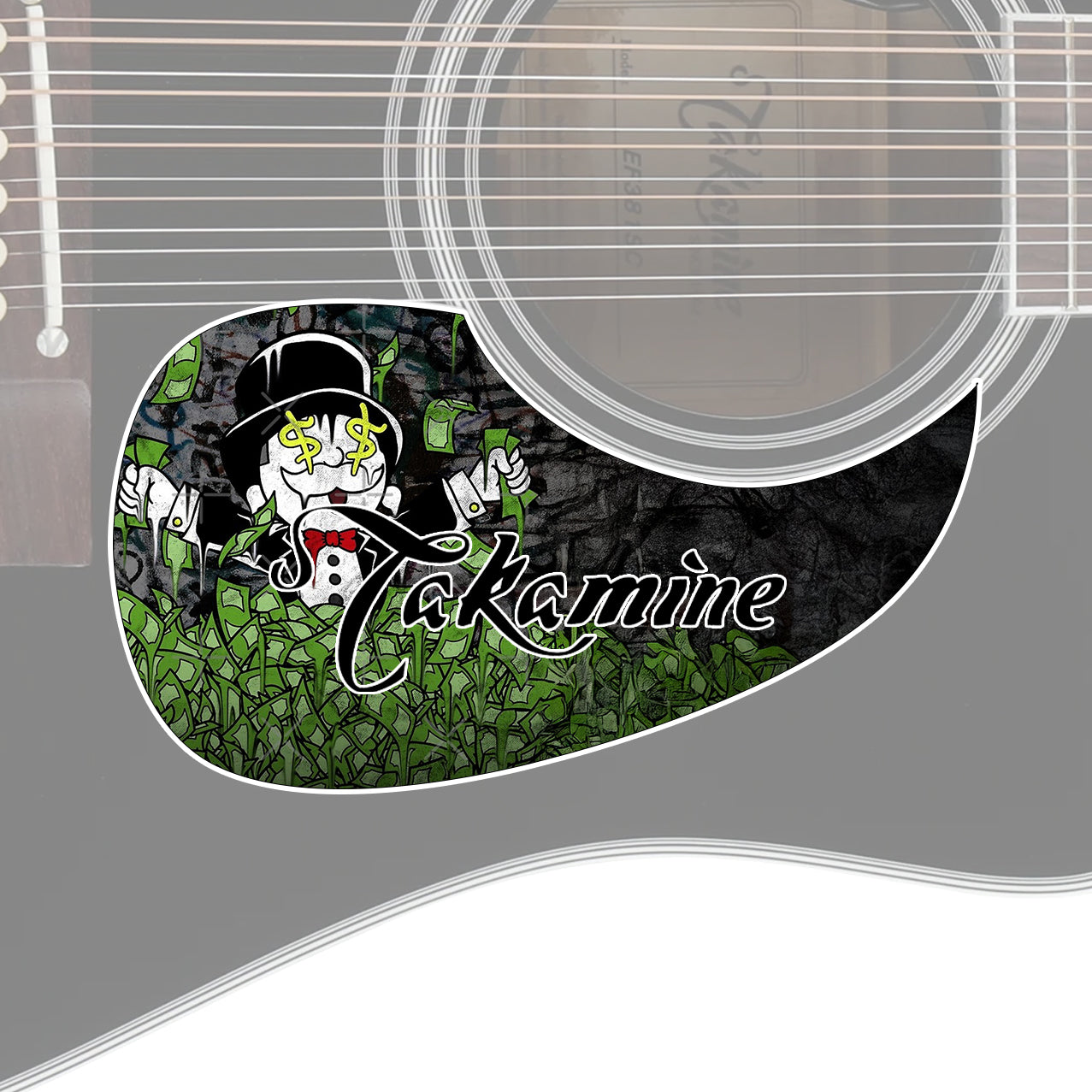 Money Monopoly Pickguard