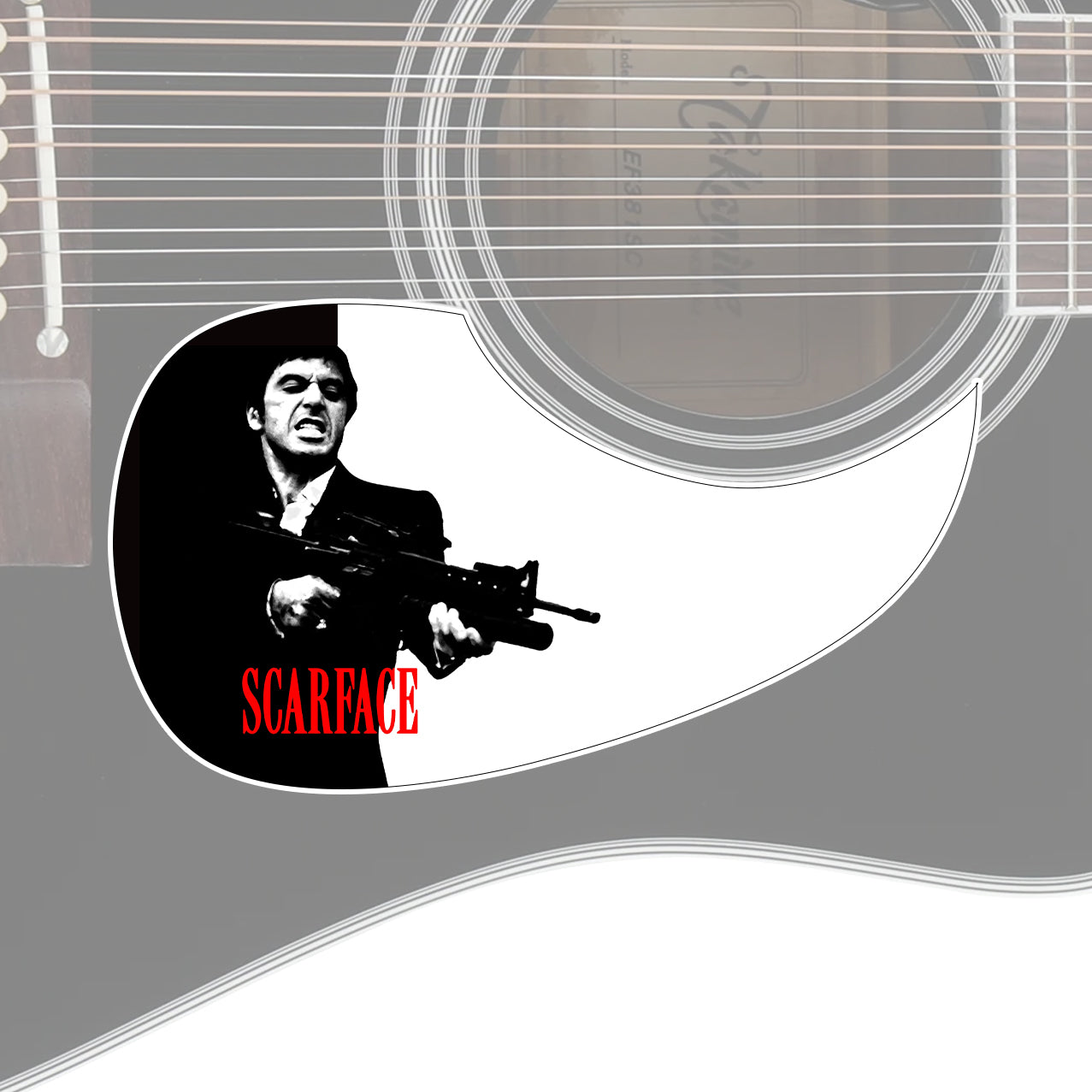 Scarface Pickguard