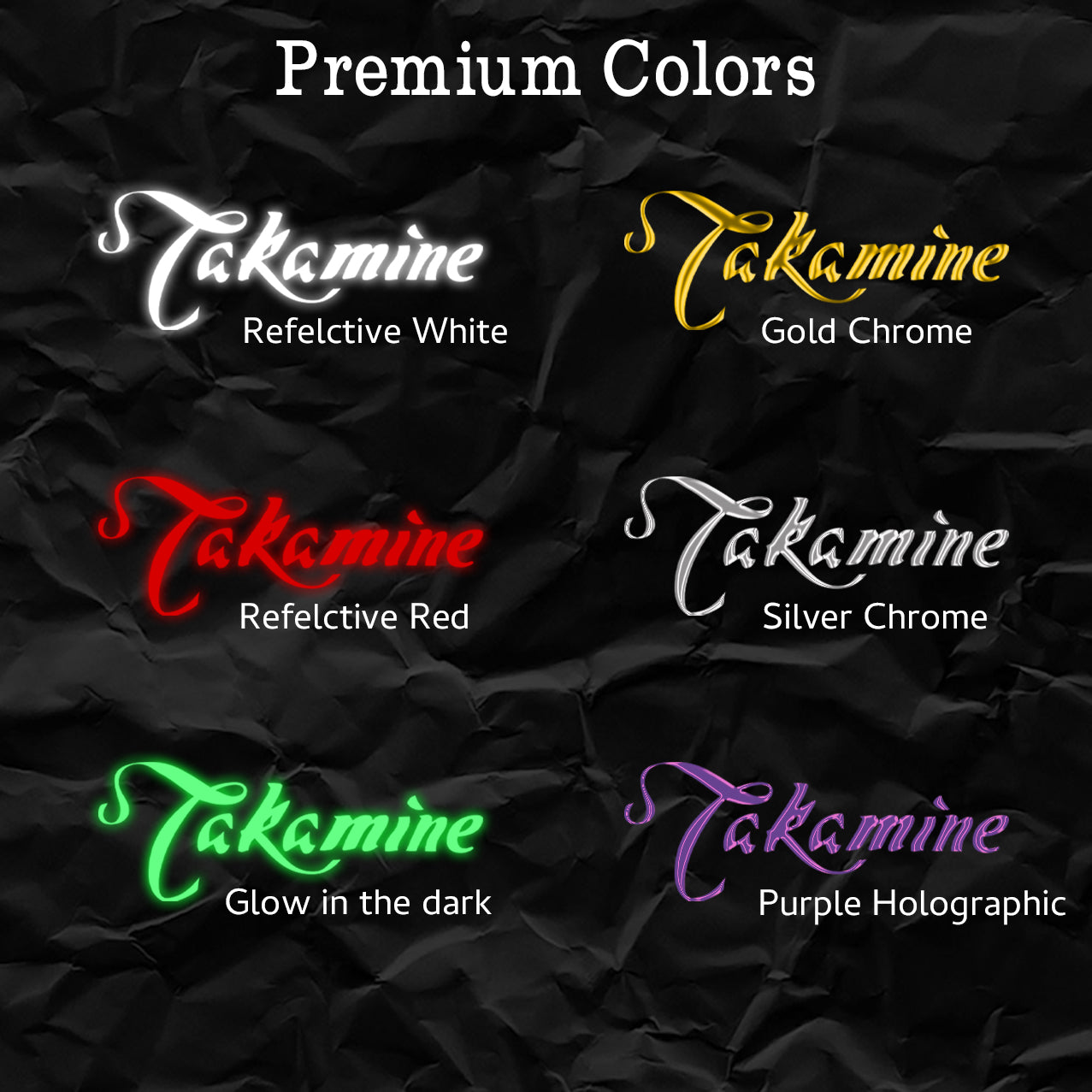 Takamine Decal