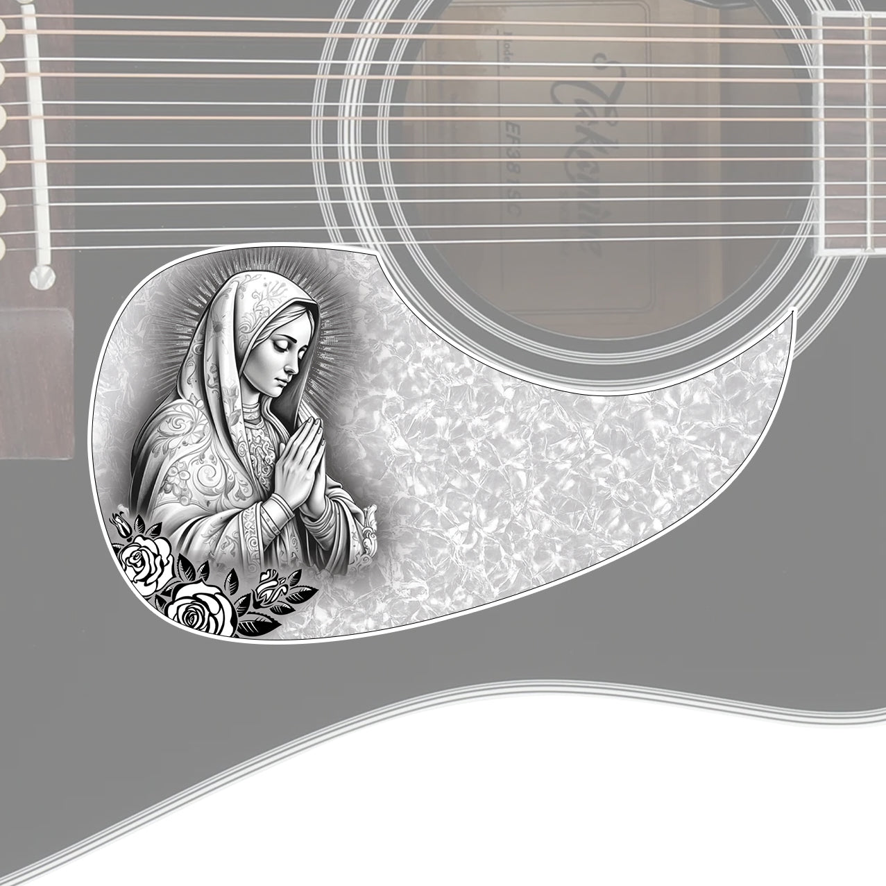 Virgen Mary Pickguard