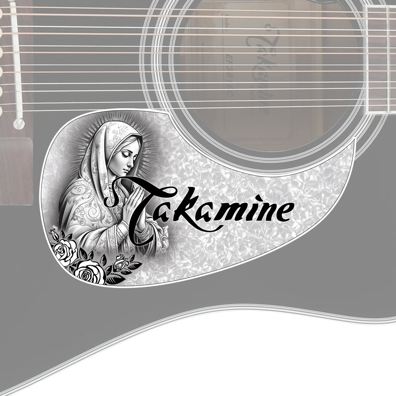 Virgen Mary Pickguard